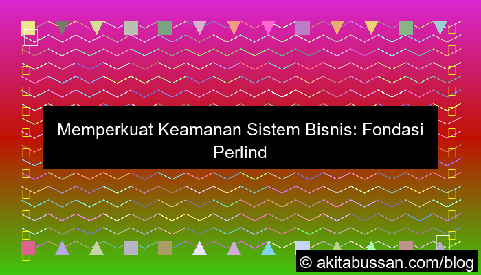 grafik keamanan sistem bisnis