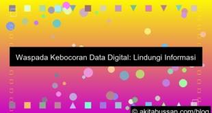 desain kebocoran data digital