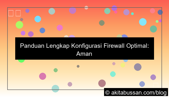 konfigurasi firewall
