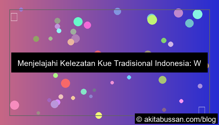 visual kue tradisional