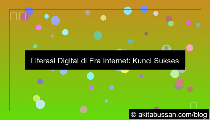 literasi digital di era internet