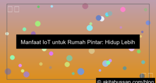 manfaat iot untuk rumah pintar