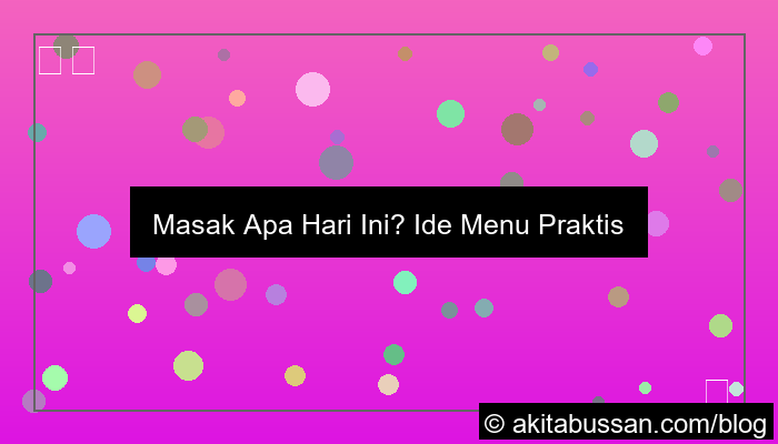 grafik masak apa hari ini