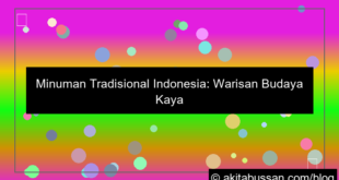 ilustrasi minuman tradisional