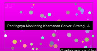 monitoring keamanan server