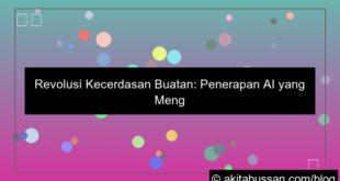 ilustrasi penerapan ai di berbagai bidang