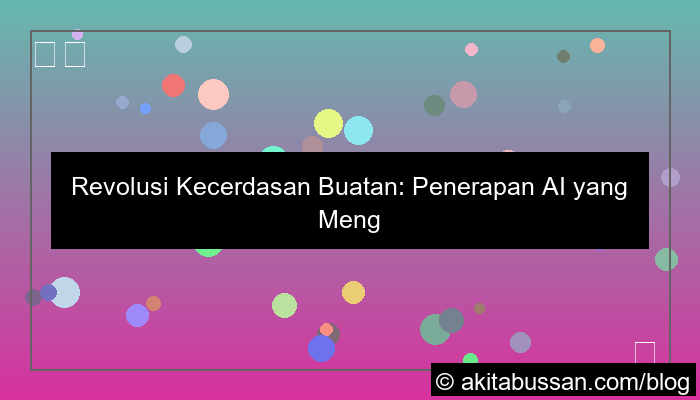 ilustrasi penerapan ai di berbagai bidang