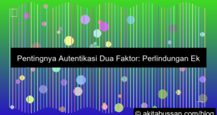 pentingnya autentikasi dua faktor