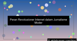 peran internet dalam jurnalisme