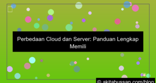 perbedaan cloud dan server