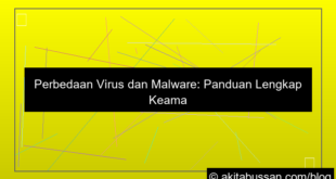 grafik perbedaan virus dan malware