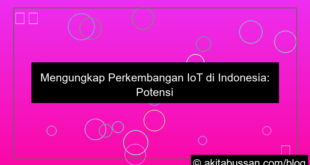 perkembangan iot di indonesia