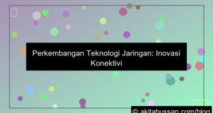 perkembangan teknologi jaringan