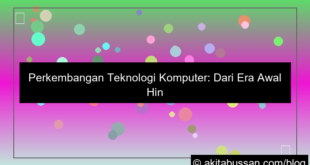 perkembangan teknologi komputer