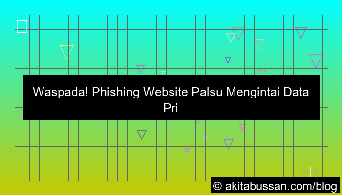 phishing website palsu