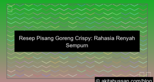 pisang goreng crispy