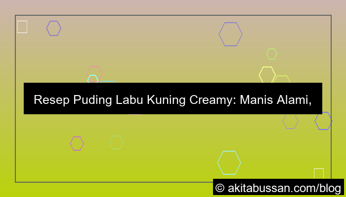 grafik resep puding labu kuning