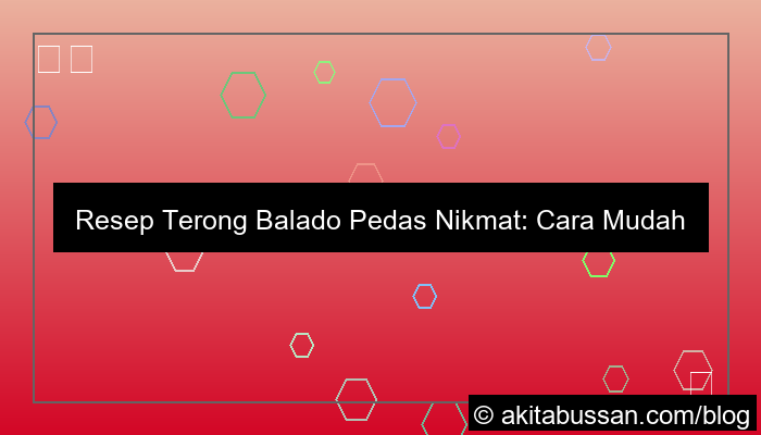 ilustrasi resep terong balado