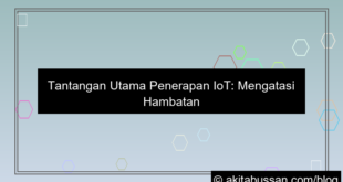 grafik tantangan penerapan iot