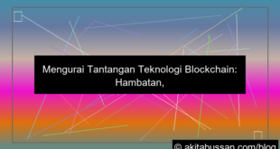 ilustrasi tantangan teknologi blockchain