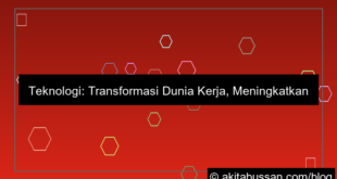ilustrasi teknologi dalam dunia kerja