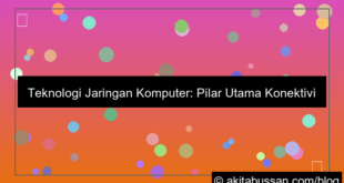 teknologi jaringan komputer