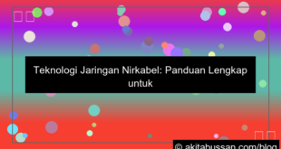teknologi jaringan nirkabel