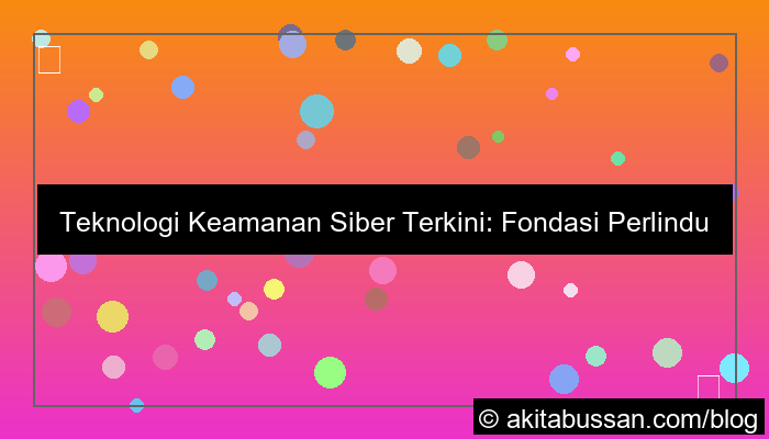 teknologi keamanan siber