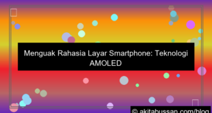 desain teknologi layar smartphone