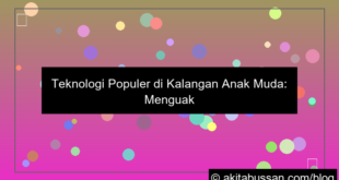 teknologi populer di kalangan anak muda