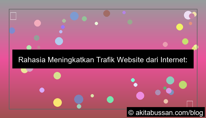 trafik website dari internet