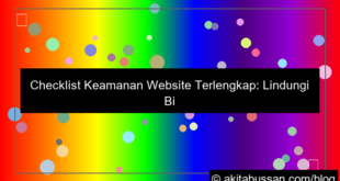 website security checklist