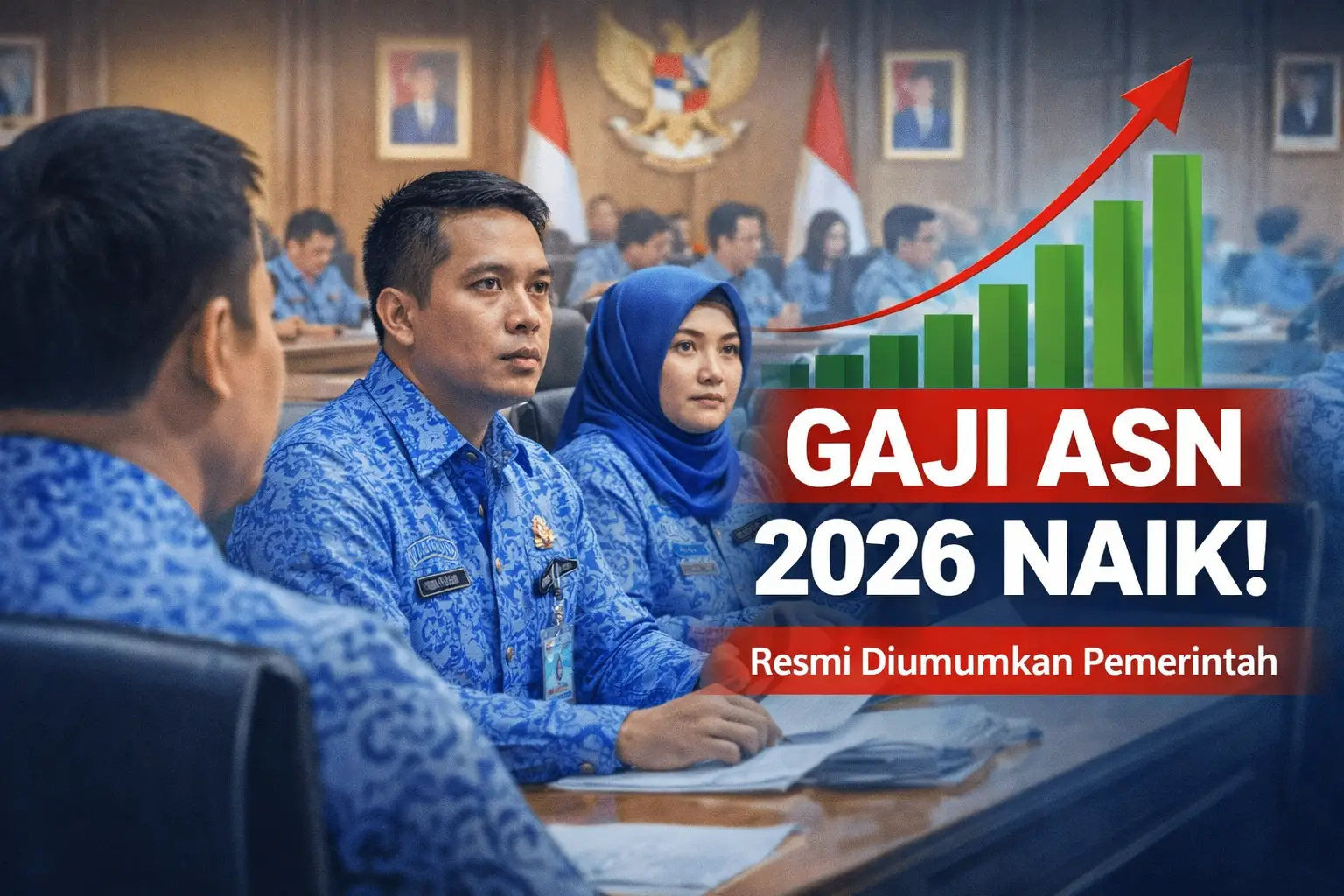 Kenaikan gaji ASN 2026 resmi terbaru